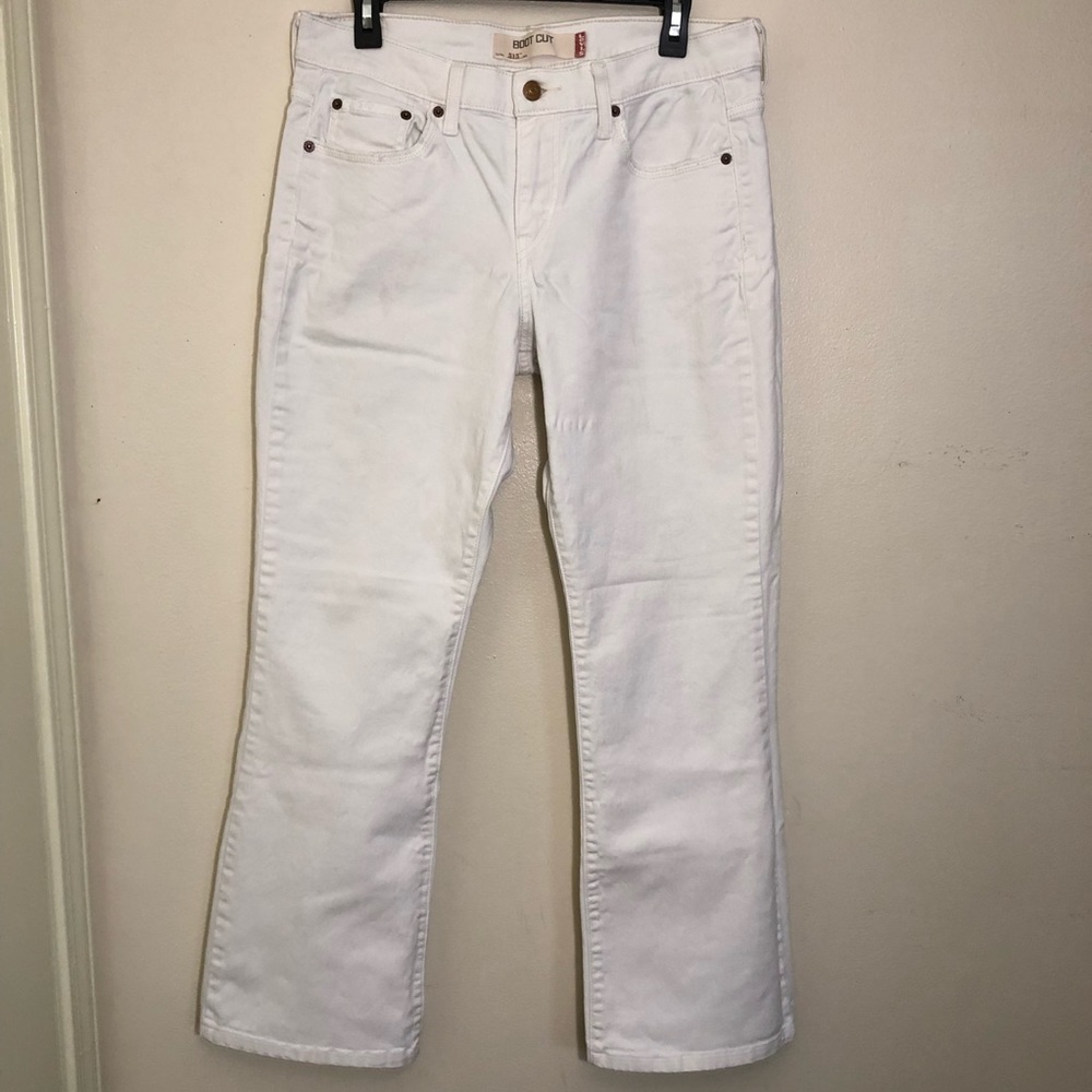 Levi’s 515 White Bootcut Women’s Jeans Size 10M